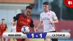 Kết quả Ninh Bình 1-1 Công an TP.HCM: Việt kiều Lee Williams khiến Ninh Bình xa mộng á quân
